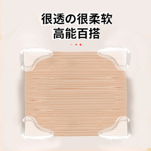 Teardrop Shaped Transparent Table Corner Protectors Thickened Silicone Furniture Protection For Children Safety Guards - Product Image 2