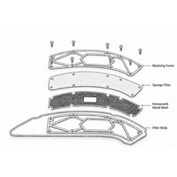 Filtre à air en éponge haute performance pour moto KENAICO NMAX V2 AEROX V2 NVX V2 B6H-E4451-00, démontable et lavable
