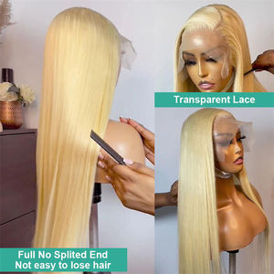 13X4 Nguyên Liệu Việt Nam 613 HD Ren Phía Trước Tóc Giả Với Mái Tóc Bé Nguyên Liệu Campuchia Lớp Biểu Bì Phù Hợp Tóc Tóc Giả Tóc Con Người Ren Phía Trước Tóc Giả - Product Image 1