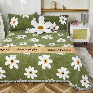 Funda <span class=keywords><strong>de</strong></span> lino lavable a máquina para <span class=keywords><strong>cama</strong></span>, Sábana individual <span class=keywords><strong>de</strong></span> algodón laminado, juego <span class=keywords><strong>de</strong></span> sábanas antideslizantes para tatami - Product Image 6