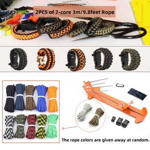 Paracord Jig Paracord Kim Survival Vòng Đeo Tay Tự Làm Dệt Bộ Công Cụ, Có Thể Điều Chỉnh Paracord Phụ Kiện Đan Bộ Công Cụ - Product Image 6