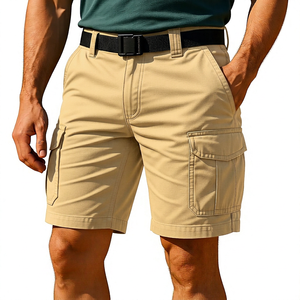 Fabricant de shorts sur mesure en direct d'usine, vente en gros de shorts personnalisés de haute qualité en satin 100% coton, séchage rapide, taille élastique - Product Image 2
