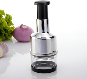 <span class=keywords><strong>Mini</strong></span> hachoir manuel <span class=keywords><strong>multifonction</strong></span> en PP, accessoires de cuisine, pour hacher l'ail, l'oignon, les noix, les fruits, les légumes, type hachoir - Product Image 3