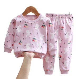 Nuova Collezione Autunnale: Set <span class=keywords><strong>Pigiama</strong></span> per Bambini in Puro Cotone con Motivi Cartoon, Collo Tondo, Casual - Product Image 6
