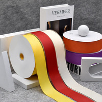 Ruban côtelé 5 cm Dexin 2026, ruban tissé, accessoire vestimentaire, ruban satiné rayé, ruban gros-grain