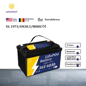 1973 12V 24V 36V 60Ah Group 31 AGM Li Ion Deep Cycle Lifepo4 Standby Power Battery Solar Storage Energy System Batteries For RV