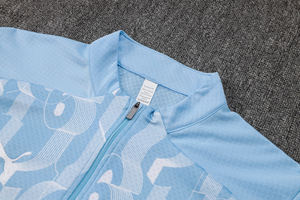 メンズサッカージャケットトレーニングトラックスーツフットボルクラブウェアロングスリーブハーフジッパーサッカーユニフォーム - Product Image 2