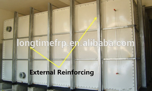 Tanque de Almacenamiento de Agua DAEWOO GRP de 18 Toneladas, Excelente Resistencia a la Corrosión, Supresión de Gérmenes, Drenaje Perfecto - Product Image 3