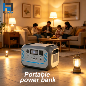Estación de Energía Portátil de 800W, Multifuncional, Carga Solar para Automóvil, Banco de Baterías de Litio, Inversor de Onda Sinusoidal Pura, Carga Inalámbrica - Product Image 1