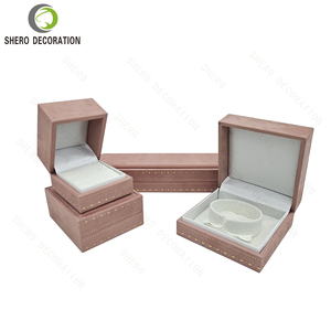 Wholesale Luxury Velvet Packaging Box <b>Cheap</b> Jewelry Packing Case Jewelry Organizer Storage <b>Gift</b> <b>Boxes</b> - Product Image 3