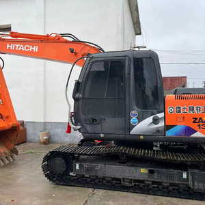 Excavatrice hydraulique Hitachi ZX130 Zaxis d'origine, pelle de 13 tonnes, machine de construction d'occasion, prête à travailler - Product Image 1