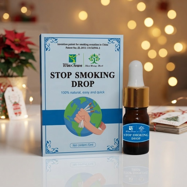 Wins Town Natural Chinese Herbal Tea Stop Smoking Drop Inhibits Dependence on Cigarettes and Controls Smoking