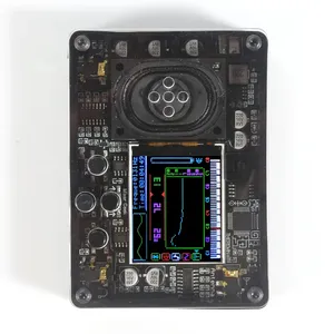 Theremin miniature Douk Audio personnalisé, style rétro, instrument de <span class=keywords><strong>musique</strong></span> électronique créatif avec plusieurs voix, écran d'affichage, jouet - Product Image 3