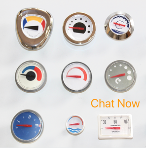 WND-31 Nước Nóng Phụ Tùng Nồi Hơi Điện ABS Bimetal Dụng Cụ Nhiệt Độ Đo Nhiệt Kế - Product Image 4