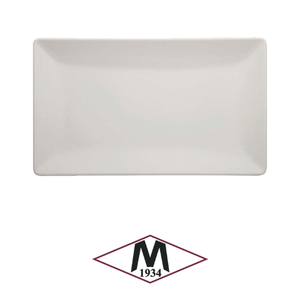 Bandeja de servir Boston blanca, rectangular, de gres, 34 × 22 cm, M1934 - Product Image 4
