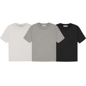 <span class=keywords><strong>Ensemble</strong></span> T-shirt et <span class=keywords><strong>short</strong></span> de haute qualité en coton unisexe avec logo personnalisé, style streetwear décontracté - Product Image 6