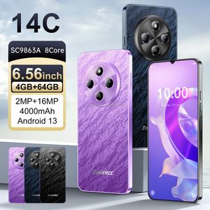 ZNNXECC 14C 4+64GB สมาร์ทโฟนแบบสองซิม รองรับ 3G ระบบแอนดรอยด์ หน้าจอ HD 4-Core รุ่น Global ราคาถูก ขายดี ขายส่ง - Product Image 2