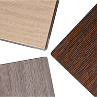 Stratifié de bois commercial 0.7mm HPL panneau cloison de toilette étanche à pression continue avec finition de texture pour dessus de table