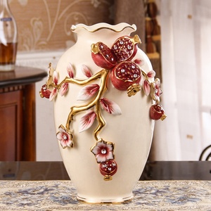 Style européen en céramique Vase décoration moderne Simple Arrangement de fleurs séché <span class=keywords><strong>Pot</strong></span> de <span class=keywords><strong>fleur</strong></span> - Product Image 1