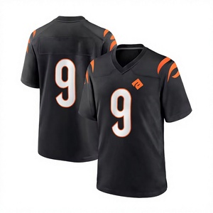 Jersey transpirable de manga corta, ropa deportiva cómoda, uniforme de fútbol americano en stock, jersey de fútbol americano para equipos. - Product Image 4
