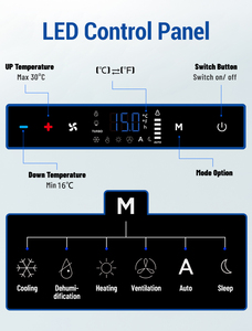 Climatiseur de toit Colku GCA26 à fréquence fixe 220V 240V pour camping-car - Product Image 4