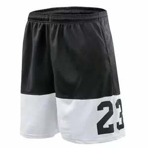 定制加大码球队美国 23 号篮球短裤健身房训练运动短裤