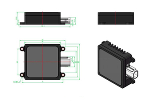 Radar à ondes millimétriques wifi 77 GHz pour camions, système de détection d'angle mort des véhicules - Product Image 6
