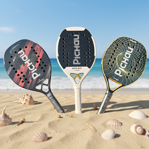 Raqueta <span class=keywords><strong>de</strong></span> Tenis <span class=keywords><strong>de</strong></span> Playa <span class=keywords><strong>de</strong></span> Fibra <span class=keywords><strong>de</strong></span> Carbono <span class=keywords><strong>de</strong></span> Marca Personalizada, Fabricada en China por Profesionales en 2026 - Product Image 1