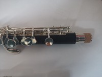 Large Wooden Flute with Short Body in C Key Instrument in Stock Flute Wind Instrument