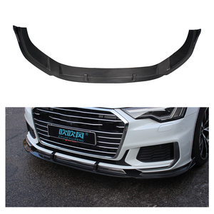 Kit de carrocería de coche de fibra de carbono seca 100%, alerón de parachoques delantero de coche, accesorios de coche para <span class=keywords><strong>Audi</strong></span> <span class=keywords><strong>A6</strong></span> S6 C8 <span class=keywords><strong>2020</strong></span> + difusor de fibra de carbono - Product Image 1