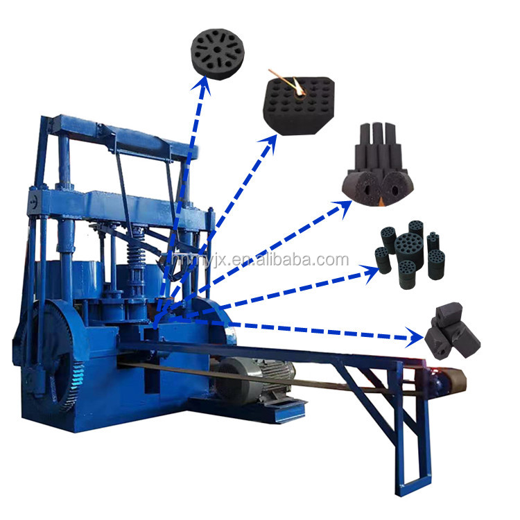 ISO & CE de Différentes formes de Haute qualité Usine de briquettes de charbon en nid d'abeille font la machine