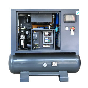 ZAKF 7.5KW 10HP เครื่องสกรูอัดอากาศแบบความเร็วคงที่  รวมทุกอย่างไว้ในเครื่องเดียว สำหรับอุตสาหกรรมการผลิต ซ่อมแซมยานยนต์ ประสิทธิภาพสูง - Product Image 2
