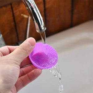 Food Grade Reusable Nonstick Mini Round Pastry Muffin <b>Silicone</b> Cupcake Liners Cake <b>Baking</b> Molds - Product Image 1