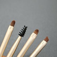 Pinceaux de maquillage à extrémités magnétiques, pinceaux plats pour fond de teint, 10 en 1, pinceau de maquillage double extrémité, pinceau de voyage double