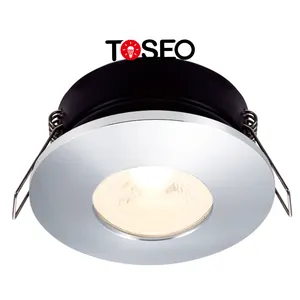 Led Lghting Supplier Round Gu10 Anti Glare Spotlight Recessed Anti Glare Waterproof ip65 Down Lights For Hotel Project