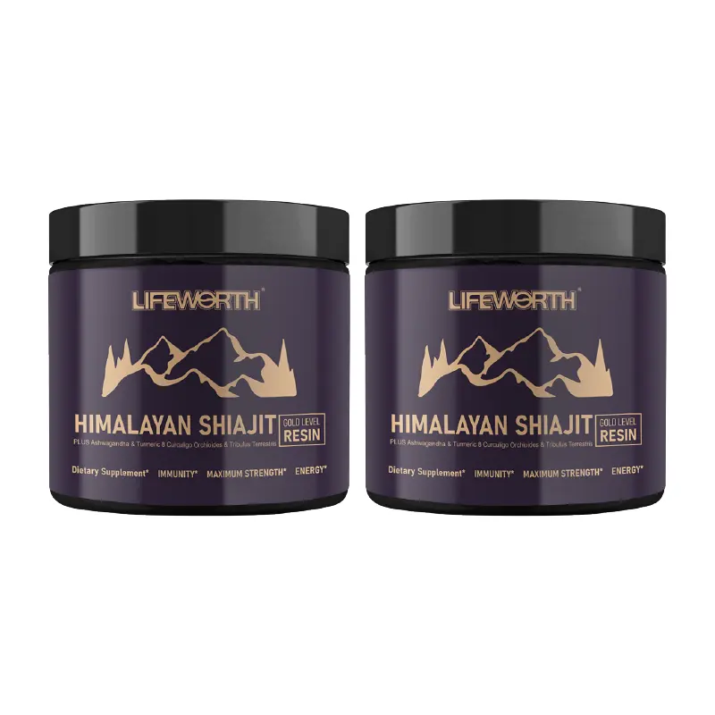 Life worth Pure Natural Himalayan Shilajit Extrakt Fulvin säure Flüssigkeit 50g Shilajit Harz