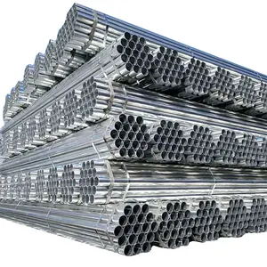 Tuyau fileté en acier galvanisé de 6 pouces dans la construction de bâtiments Escaliers de main courante d'escalier de 3/4 pouces