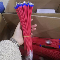 Nilon terisolasi Terminal cincin kuning kabel bahan konduktor tembaga kawat konektor 1015 10AWG kawat Terminal