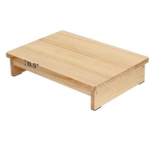 <b>Wooden</b> half-step step <b>stool</b> for home use, footstool for the elderly, with non-slip mat, footrest, height-increasing foot pedal, - Product Image 5