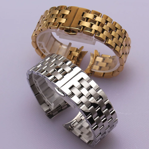 <span class=keywords><strong>Bracelet</strong></span> de montre en acier inoxydable avec maillons incurvés, 18mm, 19mm, 20mm, <span class=keywords><strong>21mm</strong></span>, 22mm, or/argent, pour <span class=keywords><strong>Seiko</strong></span> 5 SKX007, tendance - Product Image 5