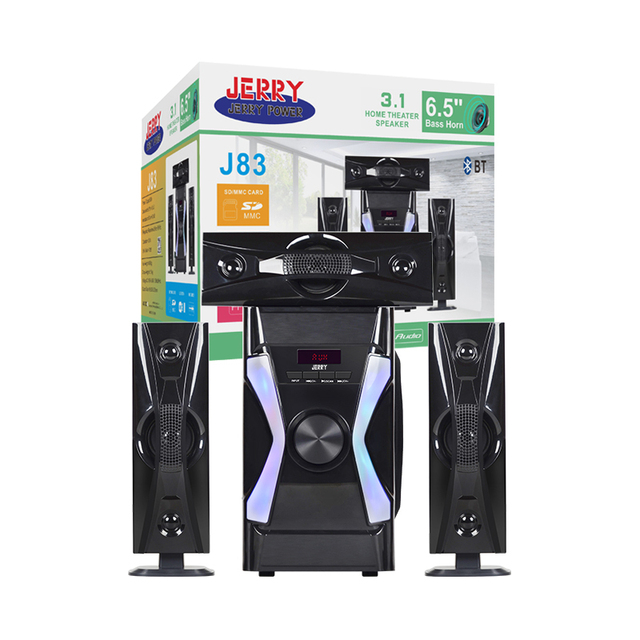 Super Quality 3.1 Home Theater Subwoofer Surround Sound Wireless BT Amplifier Speaker for Living Room