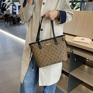 中国制造。批发产品。PU材料制成的女式手提包，容量大，带肩带。2848 - Product Image 5