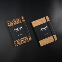Anpassbares Kaffee-Notizbuch, Stift & Thermobecher Set Geschäftsgeschenk-Set