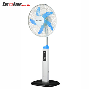 High Speed <b>Standing</b> <b>Fan</b> Rechargeable Solar <b>Fan</b> - Product Image 3