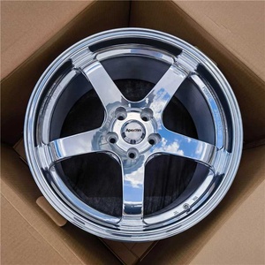 ล้ออัลลอย Apexrim Custom 18*8 นิ้ว รุ่น <span class=keywords><strong>Te37</strong></span> สีดำ สำหรับ <span class=keywords><strong>300ZX</strong></span>/350Z/370Z/R32-R34 GTR  รูน็อต 5x114.3 - Product Image 3