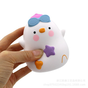 Pu Foam Duck Pear Travel Shape Slow <b>Rebound</b> Fidget Toy For Kids Age 2 4 Years Unisex - Product Image 5