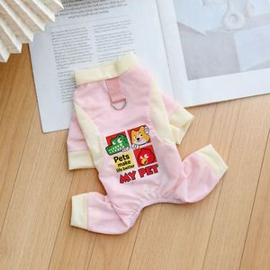 Chaleco para Perro con Estampado de Animales, Color Rosa y Azul Cielo, de Poliéster, Ropa de Verano para Perros y Gatos - Product Image 2