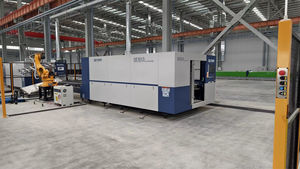 Cortadora Láser de Fibra CNC de 3, <span class=keywords><strong>6</strong></span>, 8 y <span class=keywords><strong>12</strong></span> kW para Chapa Metálica, Equipos para la Industria de Fabricación, Compatible con PLT - Product Image 6