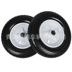 Cheng Jin Vehicles 3.50-7 PU Foam Tire Solid Wheel <b>For</b> Handcart Wheelbarrow <b>Tool</b> <b>Cart</b> Garden Use - Product Image 5