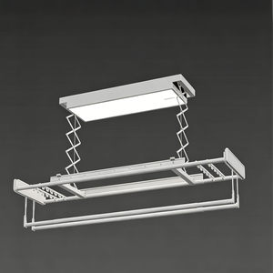 Home balcony ultra-thin invisible embedded remote control lifting automatic telescopic electric <b>drying</b> <b>rack</b> - Product Image 3